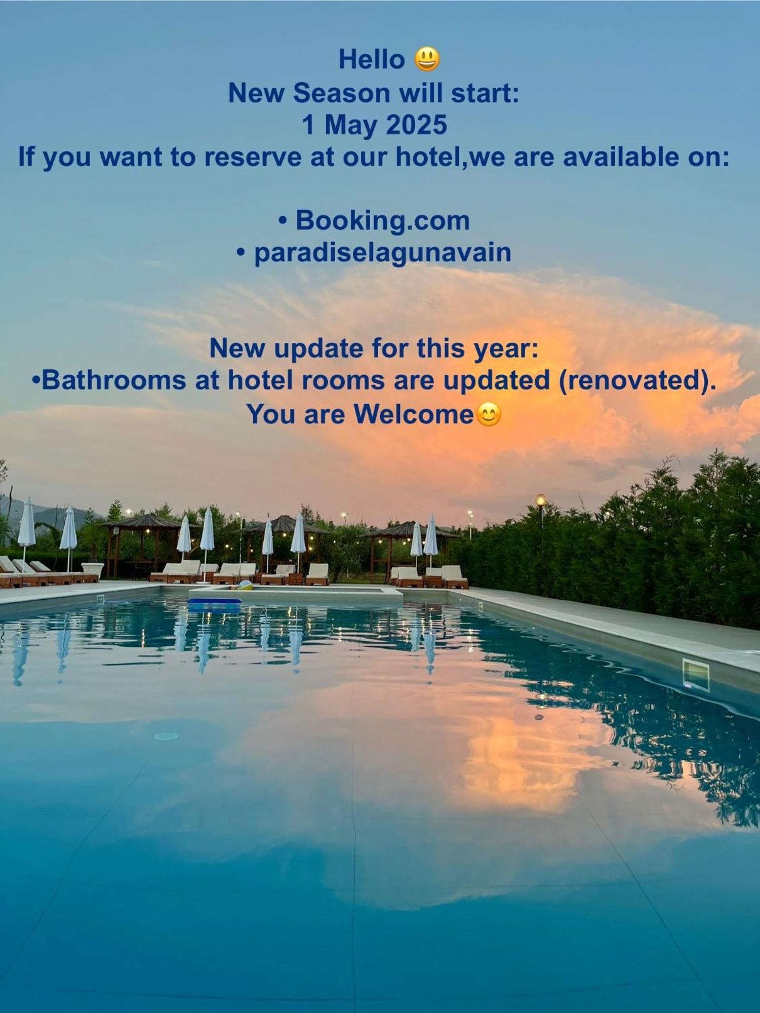 Paradise Laguna Vain Lezhë Exterior foto